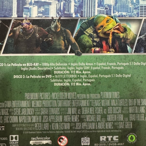 Fuera de las Sombras (Blu-ray + DVD) - Picture 4 of 4